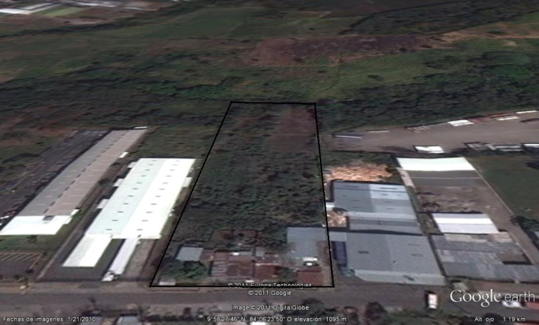 Se vende terreno de uso industrial en Santa Rosa de Santo Domingo de Heredia